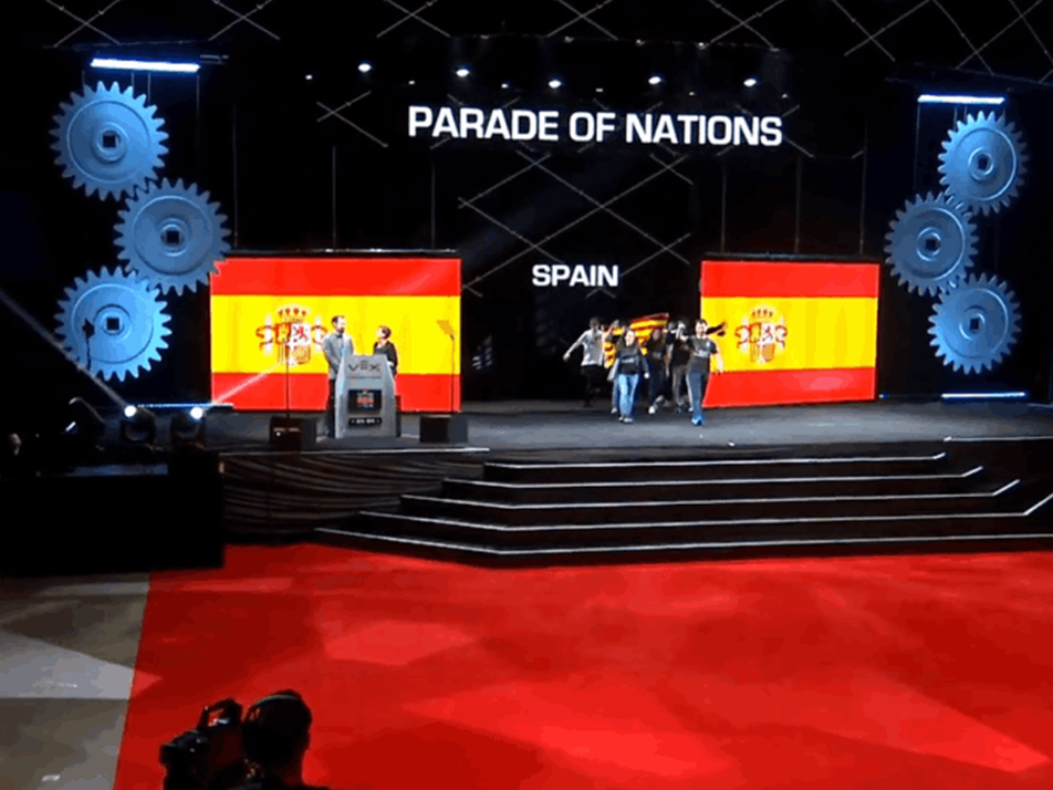 Parade of Nation Spain